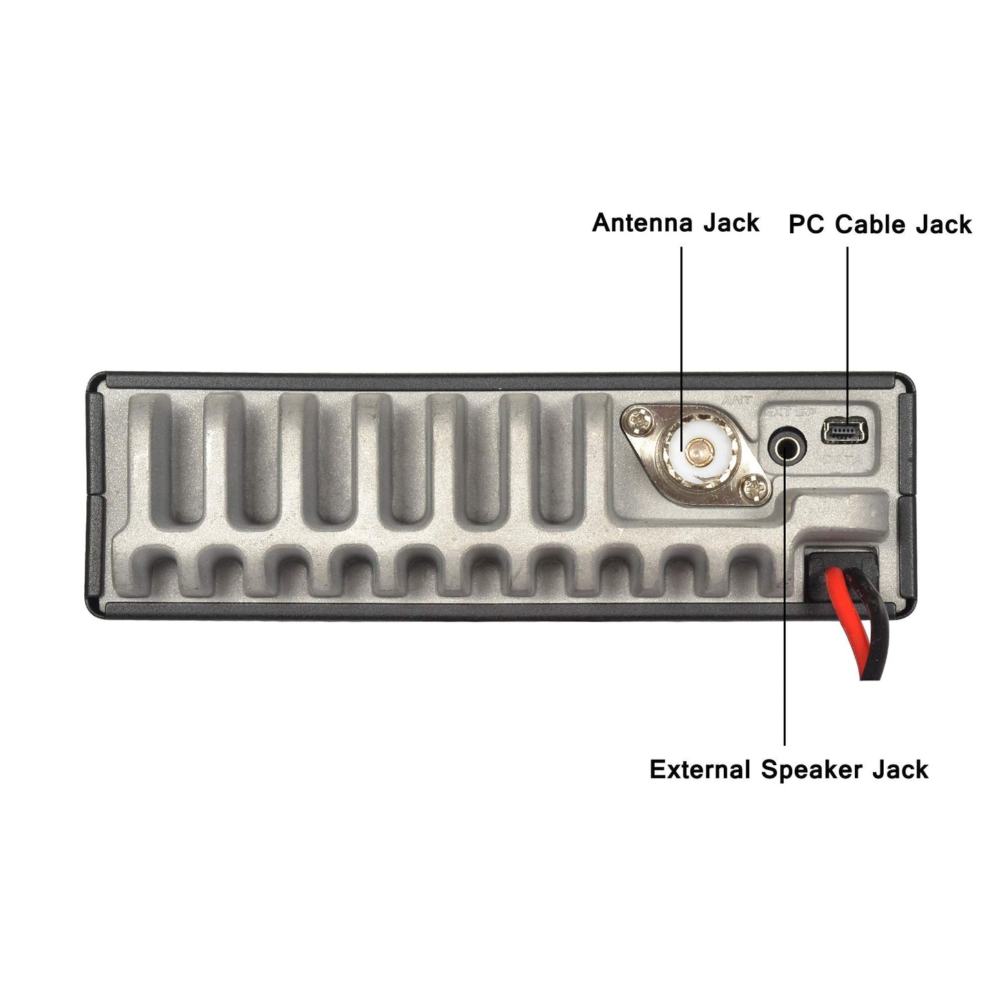 Anytone At-6666 10 Meter Radio High Power 15W/45W/60W 40Ch Mobile Transceiver Ssb(Pep)