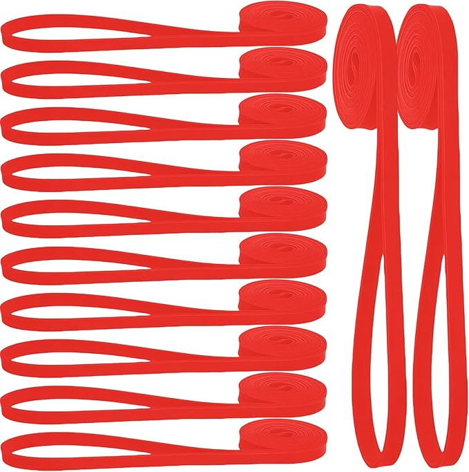 12-Pack Resistance Bands Set - Pull Up Assist, Strength Training & Physical Therapy for Home Gym | Exercise Loop Bands for...