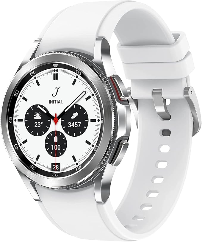 SAMSUNG Galaxy Watch 4 Classic 42mm Smartwatch with ECG Monitor Tracker for Health, Fitness, Running, Sleep Cycles, GPS Fa...