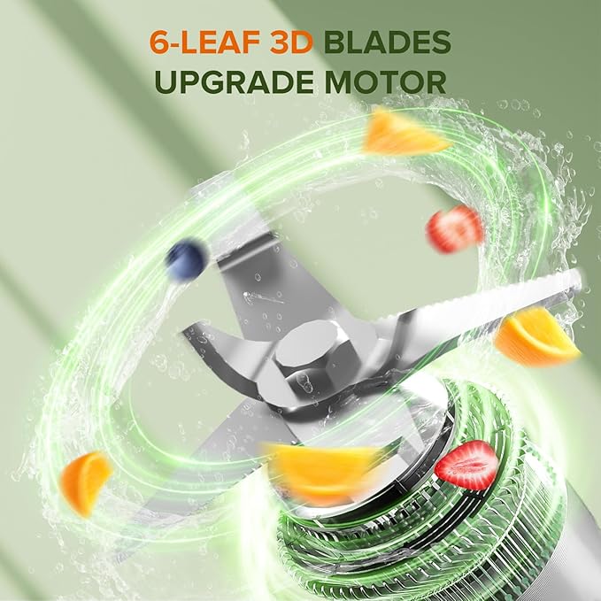 Blender, Blender for Smoothies with 68Oz. Pitcher, 27Oz. Grinder and 20Oz. To-go Cup, 28000 RPM Countertop Blenders for Kitchen, Ice Crushing, Frozen Fruits - Timing Setting, Speed Adjustable