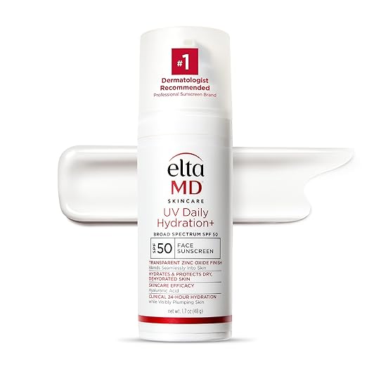 EltaMD UV Daily Face Sunscreen Moisturizer with Zinc Oxide, Daily Face Moisturizer with SPF, Great for Dry, Combination, a...