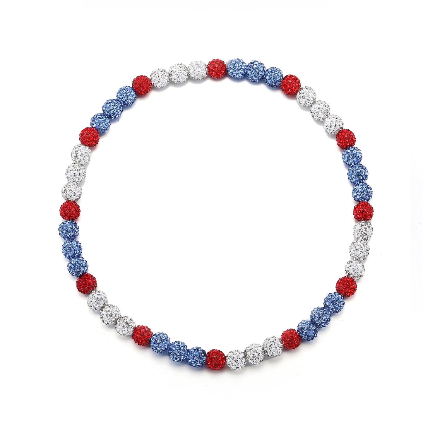 HSWYFCJY Philadelphia Phils Baseball Beaded Chain Necklace for Men,Bling Ice Collection Baseball Necklace Gifts Diamond Rhinesto