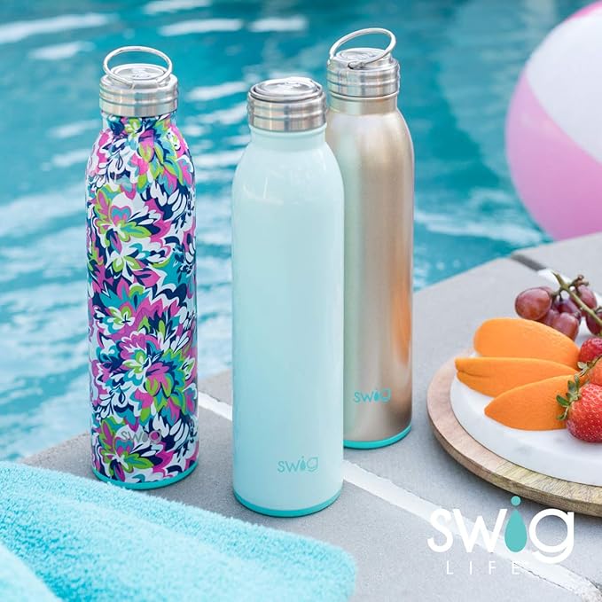 Swig Life Diamond White Bottle, 1 EA