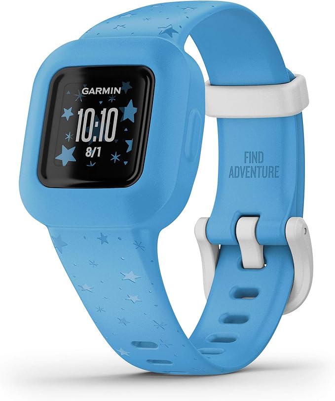 Garmin vivofit jr. 3, Fitness Tracker for Kids, Includes Interactive App Experience, Swim-Friendly, Up to 1-Year Battery L...