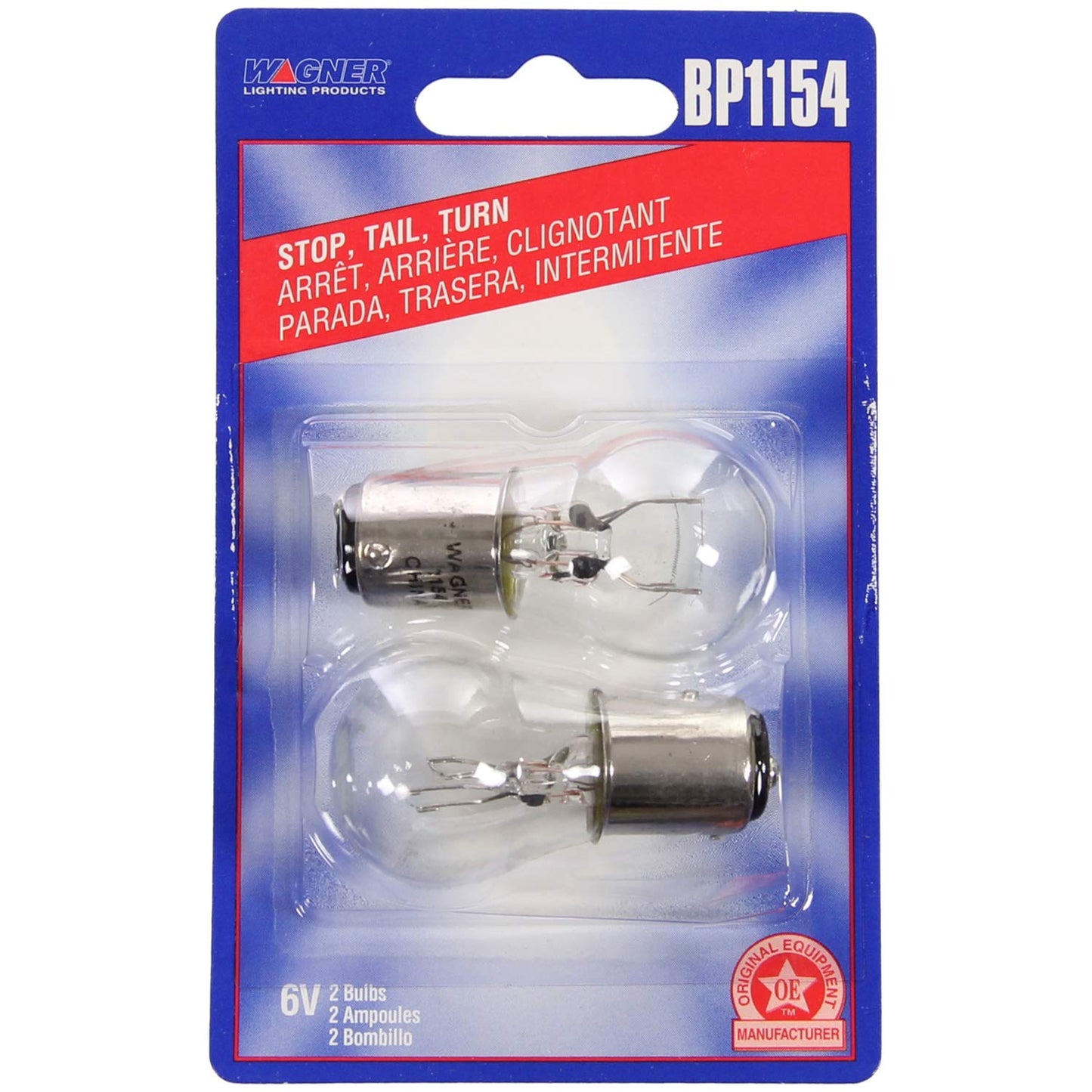 Wagner Lighting Bp1154 Multi-Purpose Light Bulb - Glass, Pack Of 2