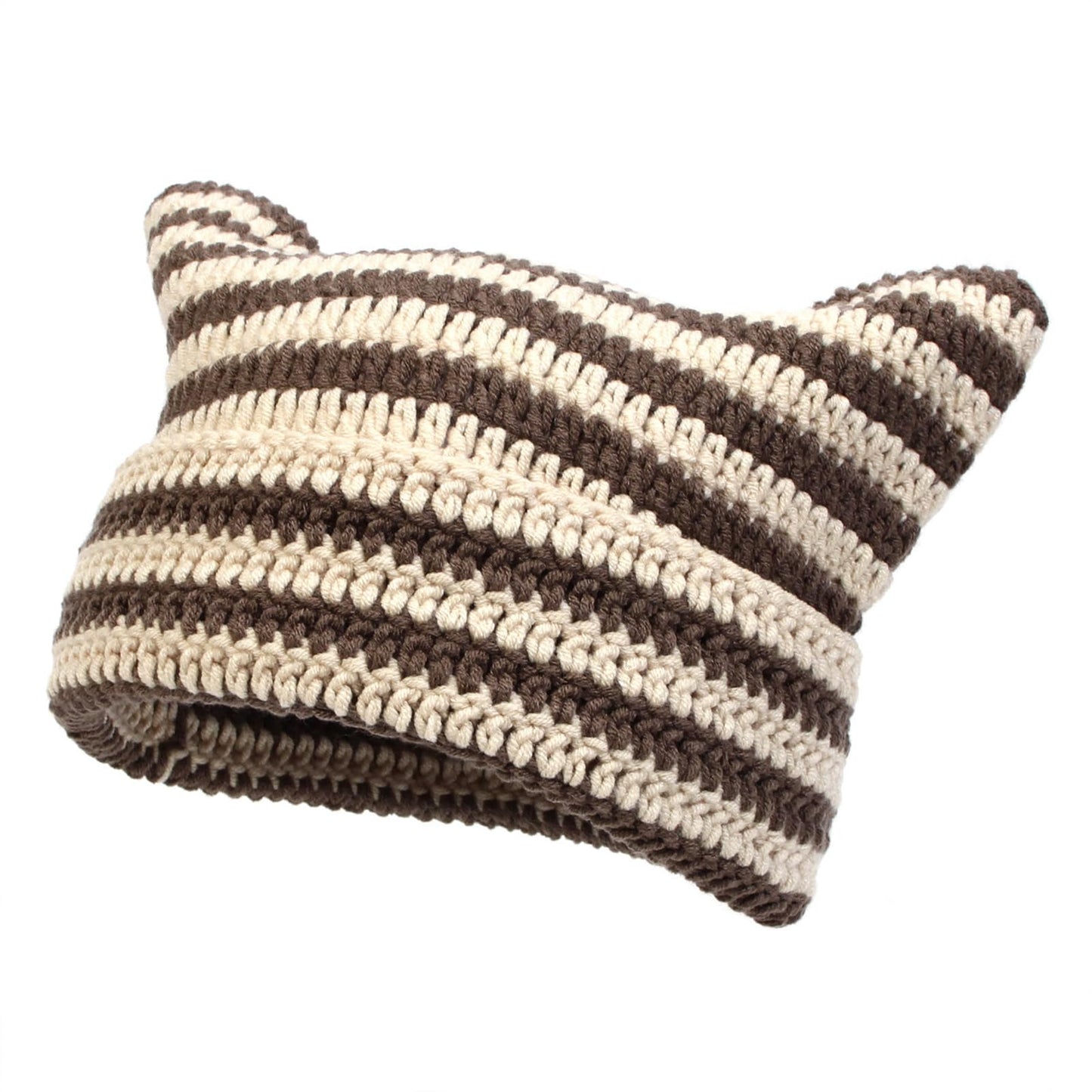 yolrdiw Therian Stuff Emo Grunge Fingerless Gloves Cute Cat Ears Hat Fairycore Stackable Bracelets