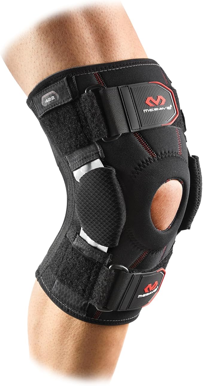 McDavid Hinged Knee Brace for Men & Women, Maximum Knee Support & Compression for Stability & Recovery, Ligament, Hyperext...