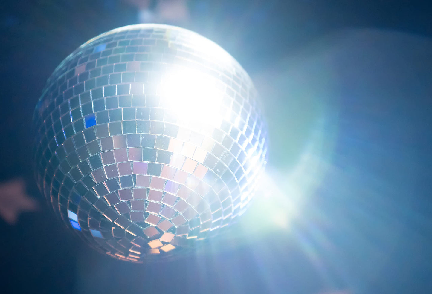 The Dreidel Company Mirror Disco Ball 108-Mega Pack Variety, Silver Hanging Ball with Attached String for Ring, Reflects Light, Fun Party Home Bands Decorations, Party Favor