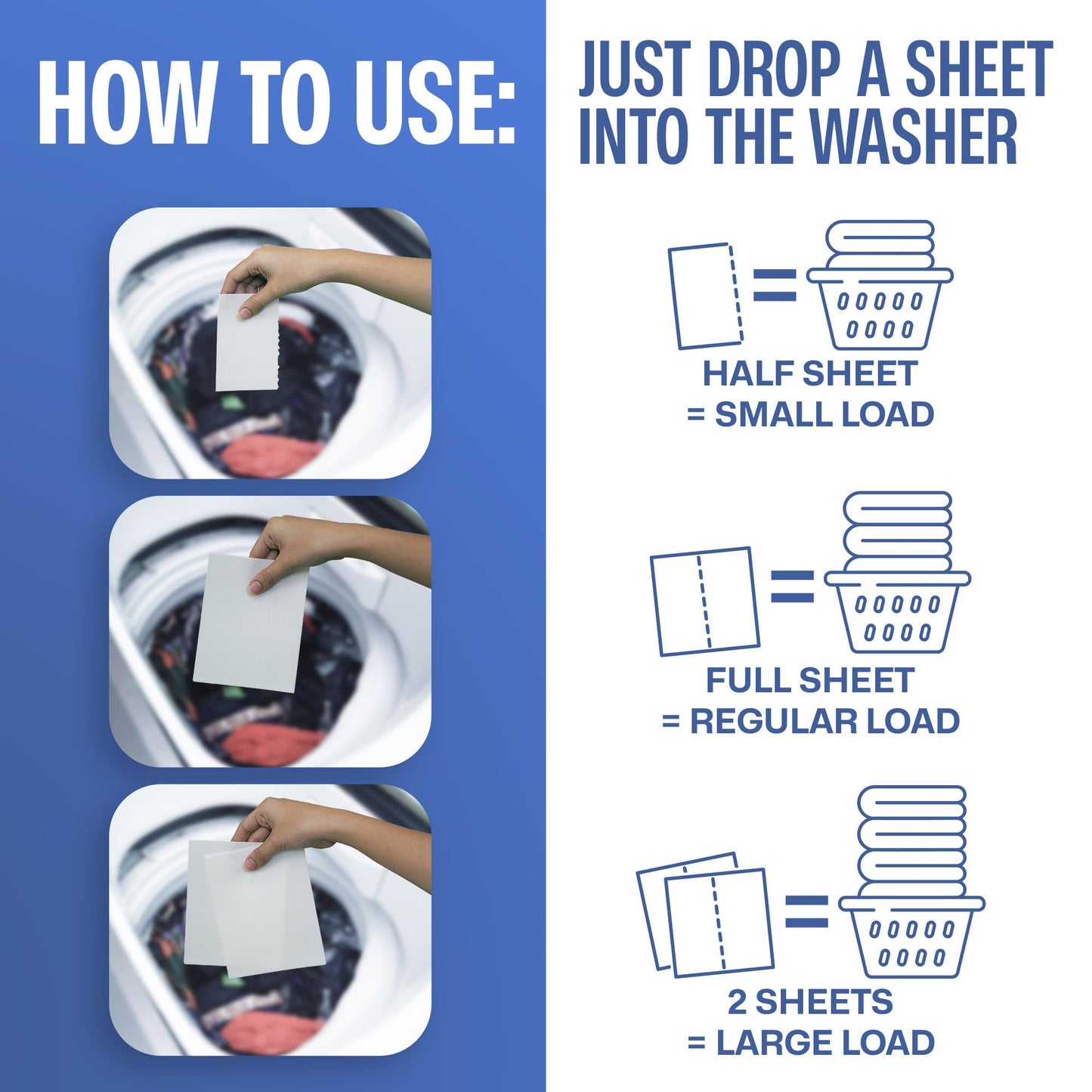 Sudstainables Fabric Softener Sheets for Washer – Laundry Softener Sheets for Washing Machines, Scented (200 loads) | Pods and Liquid Alternative