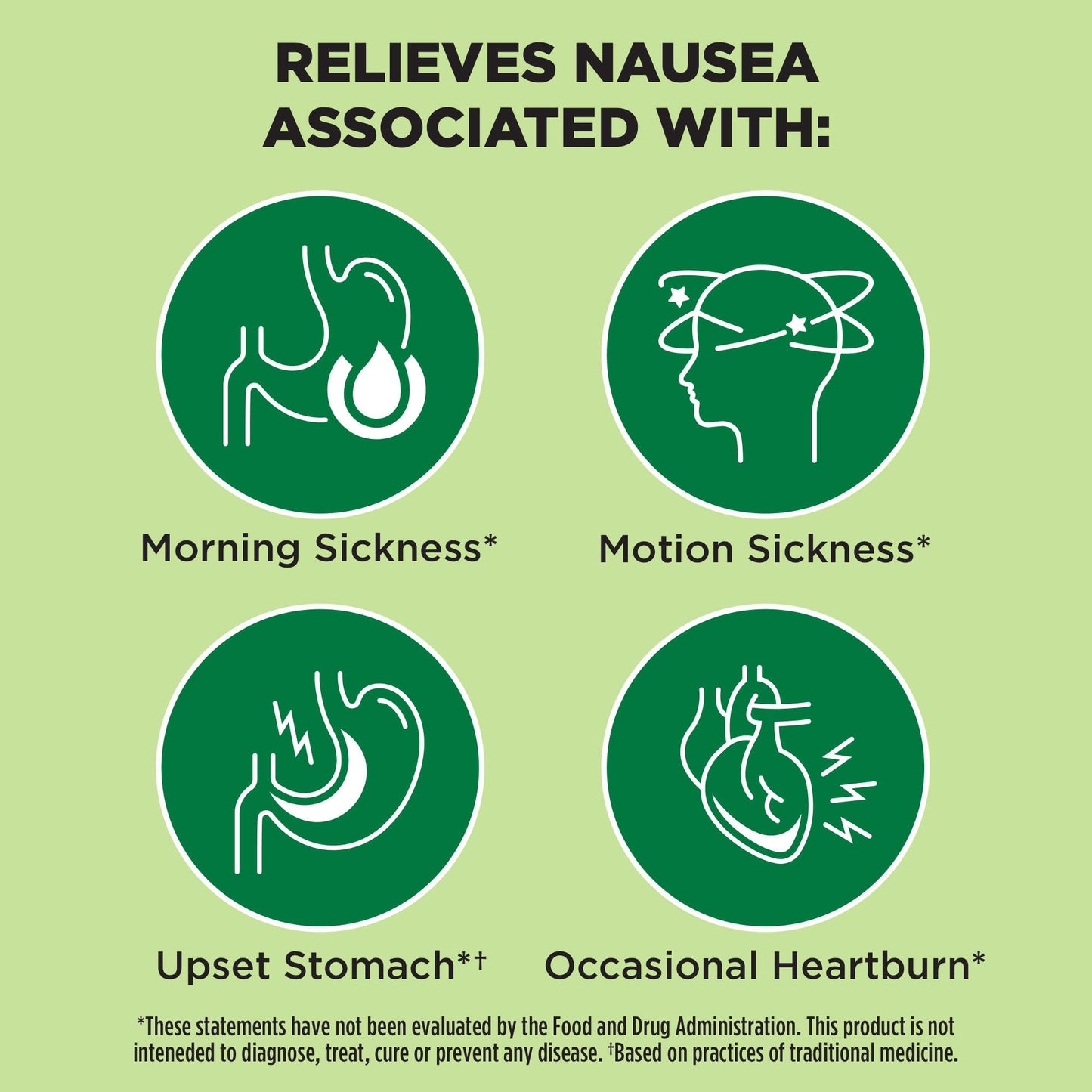 Dramamine Nausea Ginger Chews, 20 Soft Chew and Long Lasting Relief Formula, 18 Count (Pack of 2)