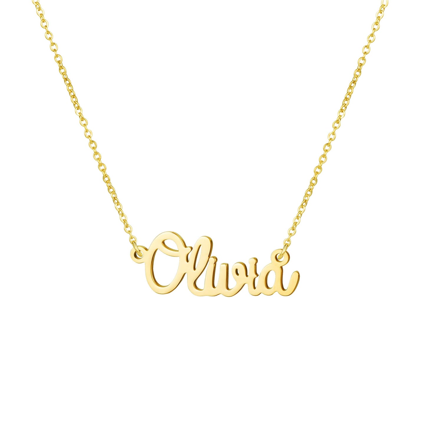 Awegift Personalized Name Necklace for Women Best Friend Birthday Jewelry Gifts for Her Olivia