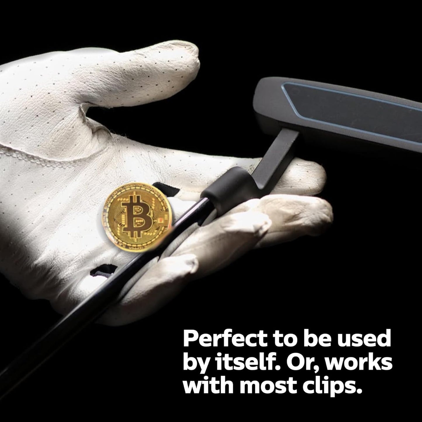 Bitcoin Golf Ball Markers Value Pack - Works with Most Hat Magnetic Clips and Divot Repair Tools Men and Women Golf Gift Accessories Funny Ball Mark Bulk Lot