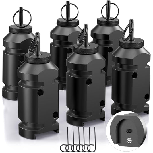6 Pack Trip Alarm, 12 Gauge Perimeter Trip Alarm, Early Warning Security System For Camping And Property Safety/Bear Deterrent