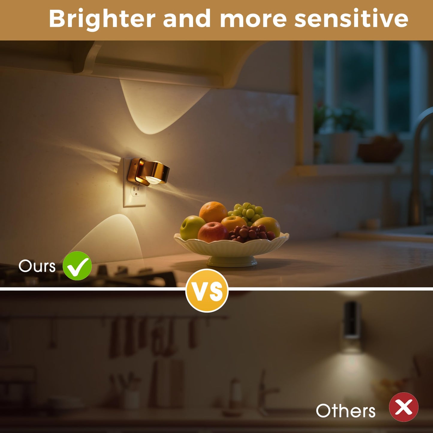 L Lohas Led Night Light Projector  Night Lights Plug Into Wall  Dusk To Dawn Sensor  Rotating Nightlight For Kids  Soft White Swivel Ambient Lighting For Bathroom  Gaming Room  Gifts 1 Pack