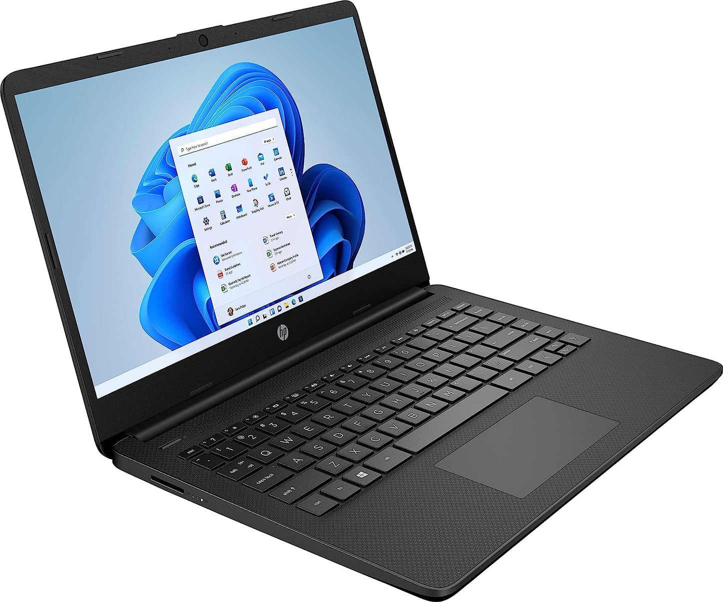 Hp 14 Laptop For Student And Business Stream Ultral Light, Intel Quad-Core Processor, 16Gb Ram, 128Gb Storage(64Gb Emmc+64Gb Gho