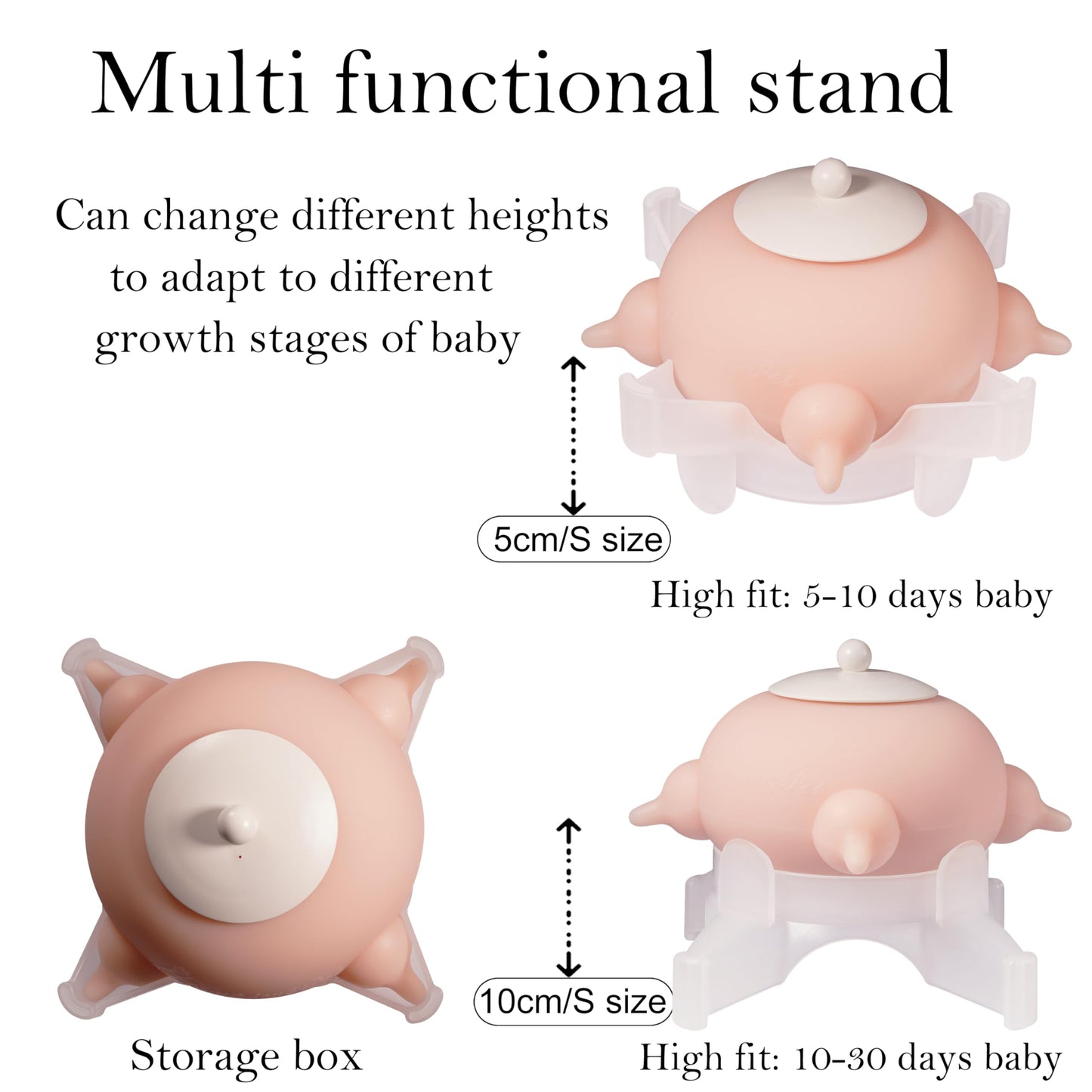 Doggiema Puppy Milk Feeder Nursing Station feeders for Multiple Puppies Milk replacer Dongdong pet L Size(Medium Dog)