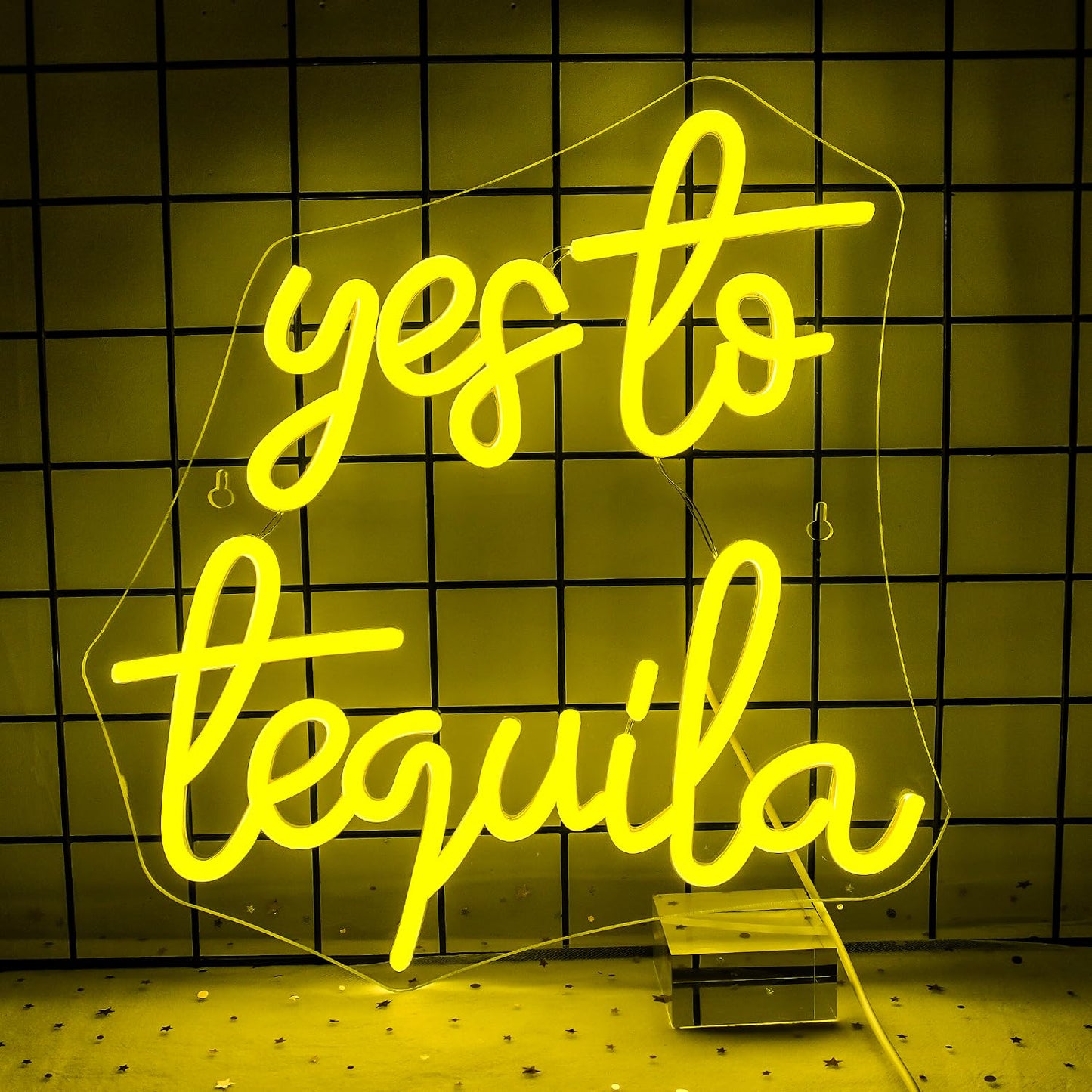 Nosun Yes To spirit-inspired flavor Neon Sign spirit-inspired flavor Bar Sign With Usb Neon Lights Bar Light Up Sign For Bar Party Men Cave Home Pub Led Bar Sign Gifts For Men/Women 12.6 * 12.2Inches