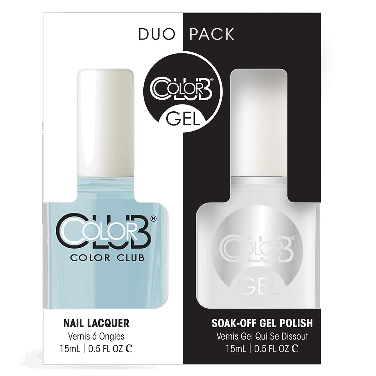 Color Club Take Me To Your Chateau Color Club Gel + Lacquer Duo Includes 1 Each Of 05gel878 and 05a878, 0.5 fluid_ounces