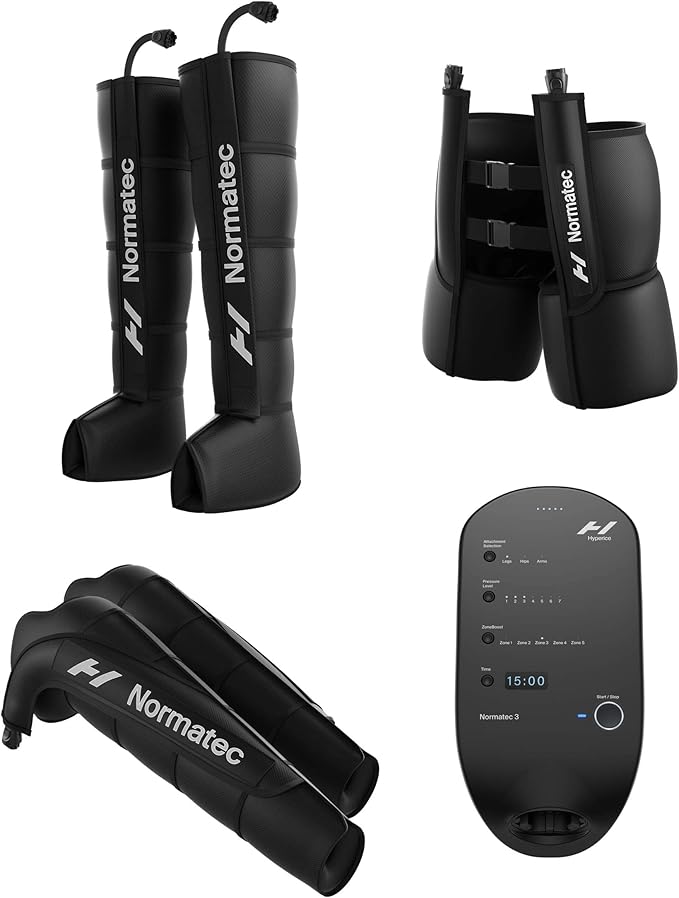 Hyperice Normatec 3 - Recovery System with Patented Dynamic Compression Massage Technology (Normatec 3 Full Body (Standard...