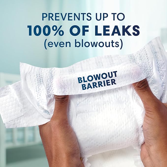 Pampers Pure Protection Baby Diapers, Size 5 (27+ lbs), 48 Count, Up to 100% Leakproof, Premium Plant-based Skin Protection, Hypoallergenic Soft Diapers