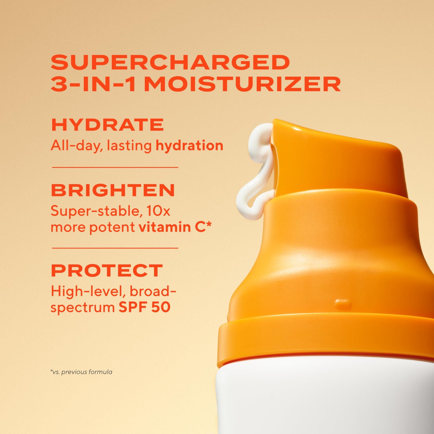 Murad Superactive Brightening Moisturizer SPF 50 - Vitamin C Packed Hydrating Ulta Sheer Facial Sunscreen W/Lipid-boosting Techn