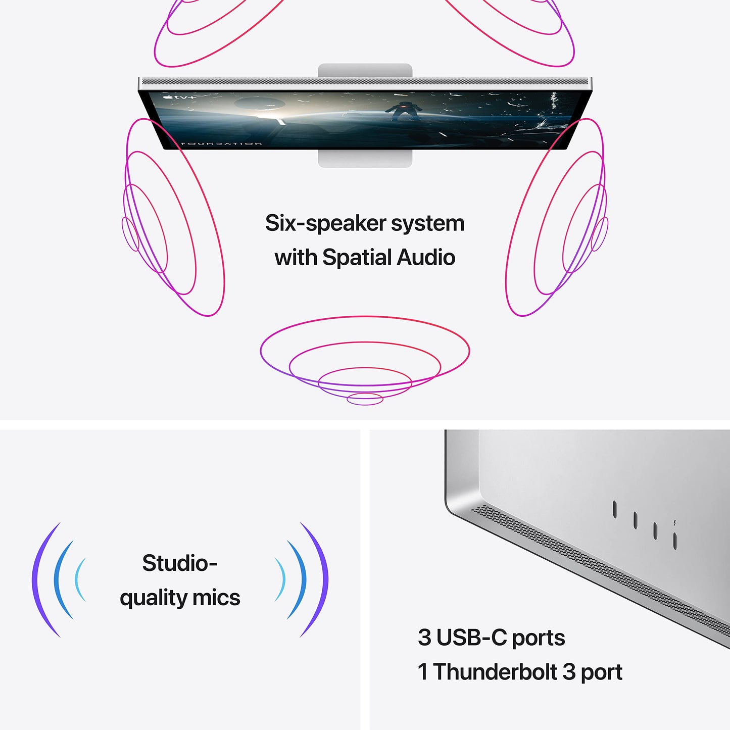 Apple Studio Display - Nano-Texture Glass - Vesa Mount Adapter