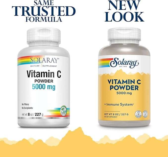 SOLARAY Vitamin C Crystalline Powder 8 oz Powder