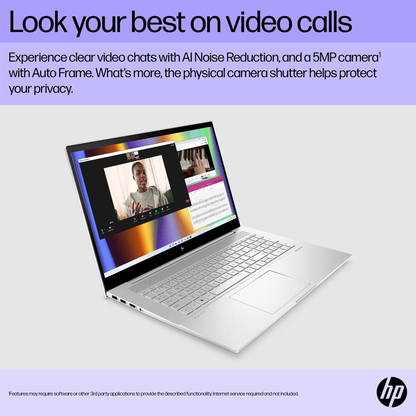 Hp Envy Laptop, 17.3 Full Hd Touchscreen, 12Th Gen Intel Core I7-1260P, 16Gb Ddr4 Ram, 512Gb Pcie Ssd, Ir Camera, Hdmi, Backlit