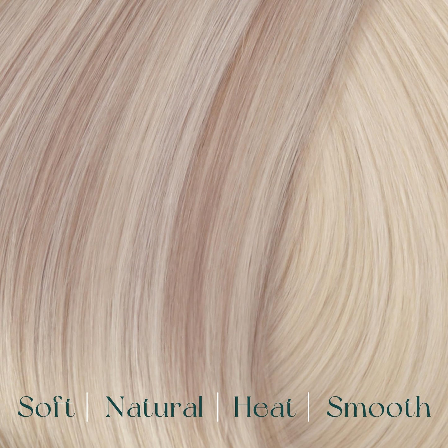 Easyouth 22 Inch Clip on Extensions Human Hair Highlight Real Human Hair Extensions Clip ins Warm Ash Blonde Highlights Bleach B