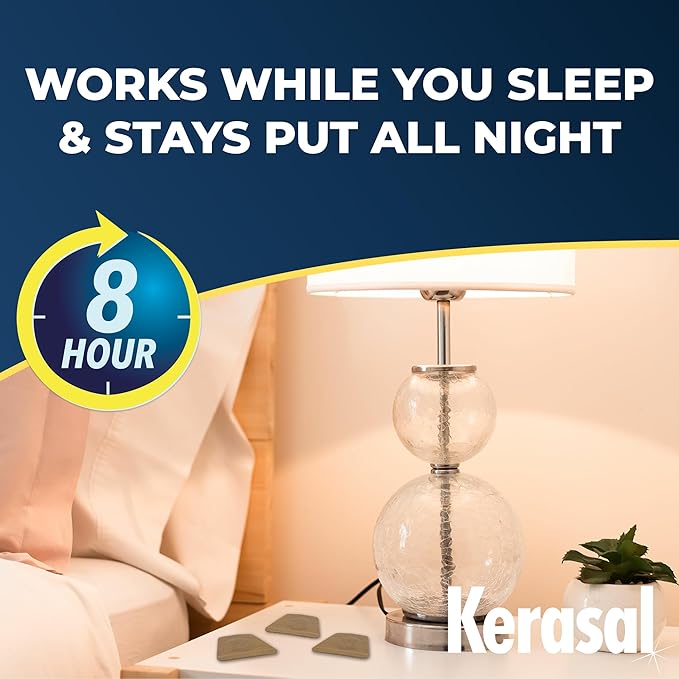 Kerasal Nighttime Renewal Fungal Nail Patches - 14 Patch Twin Pack - Overnight Nail Repair for Nail Fungus Damage, 8-Hour Nail Treatment Restores Healthy Appearance