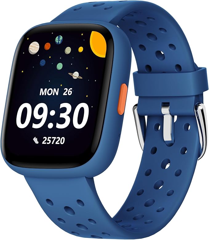 BIGGERFIVE Smart Watch for Kids No APP No Phone Needed, 1.8" Fitness Tracker Watch Pedometer, Heart Rate, Sleep Monitor, I...