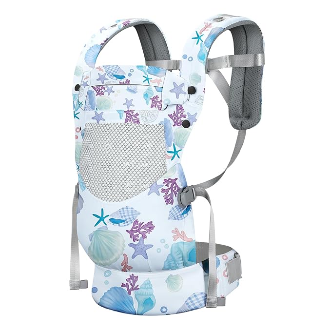 Infant Baby Front Carrier, Toddler Body Carrier, 7-66 Lbs Ergonomic Design, Lumbar Support, Lightweight Baby Chest Carriers (3-36 Months)