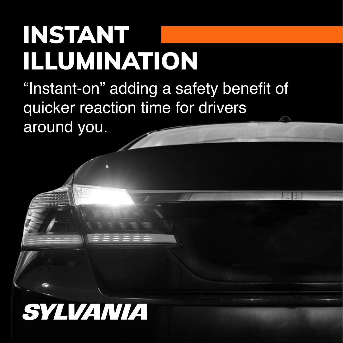 SYLVANIA 1156 LED Mini Bulb - White, 2 Pack, Ideal for Backup & Daytime Running Lights