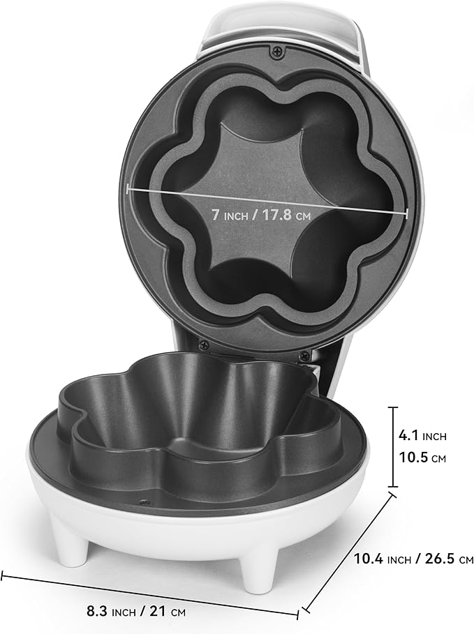SurgarWhisk Tortilla Bowl Maker, Quesadilla Maker, Taco Tuesday Kit With Tostada Shells Mold Bowls, Taco Shell Mold Bowls Perfect For Baked Taco Bowls, Taco salad, Tostadas, 7-inch tortillas, White
