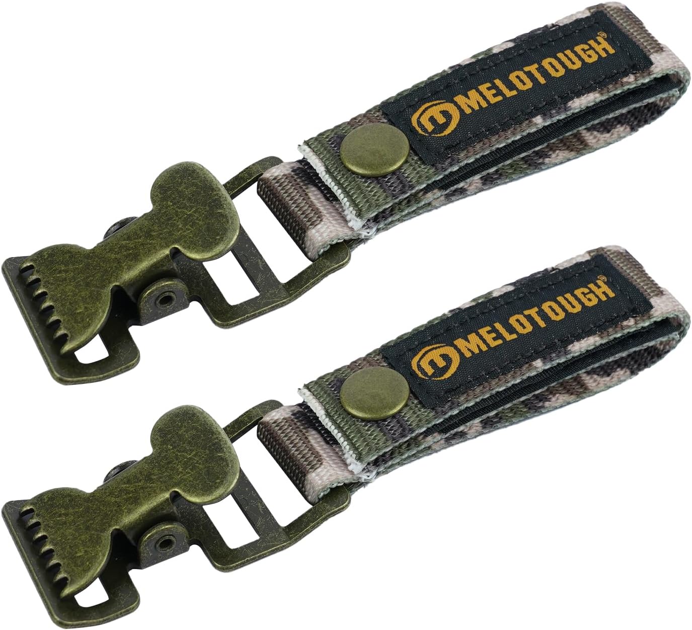 MELOTOUGH Glove Clip Tactical Glove Clips Work Glove Holders Strap with Alligator Clip for Tool Belt,Tool Bag,Tool Backpack