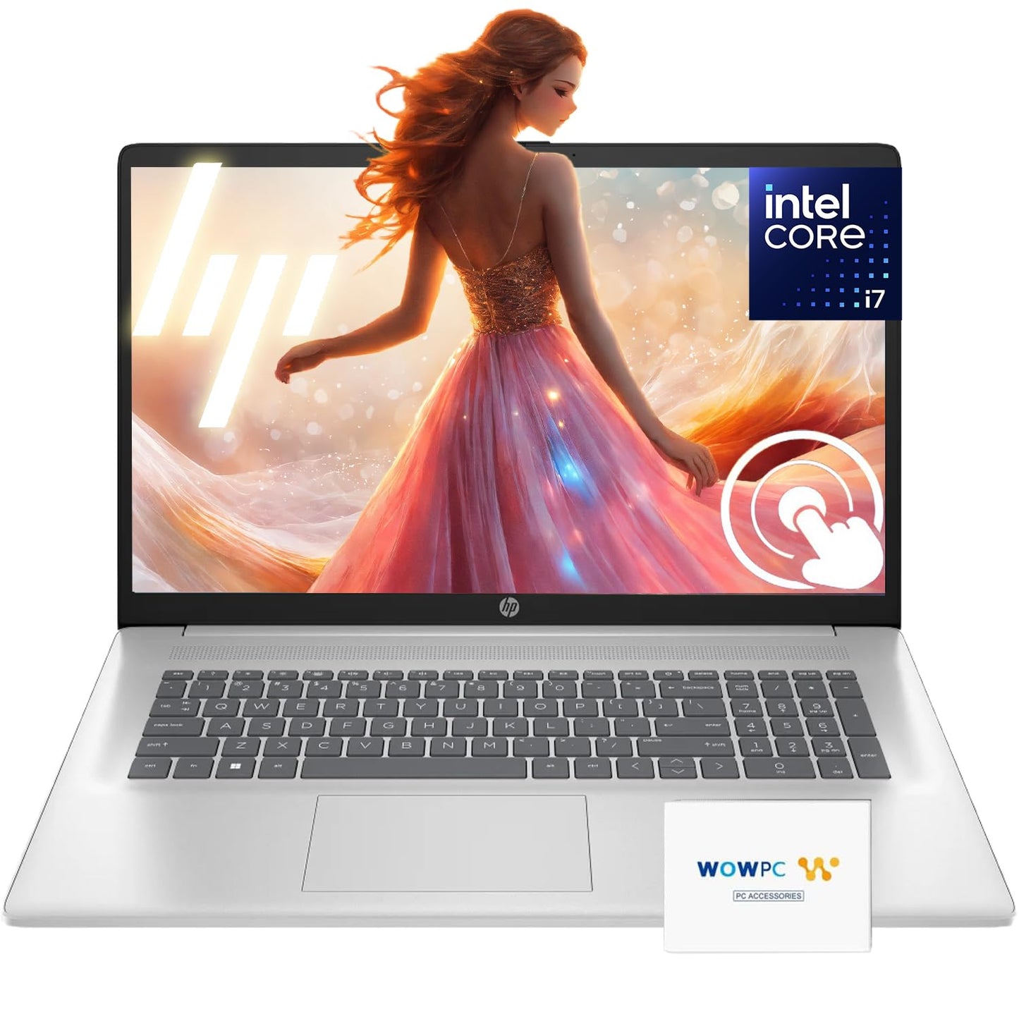 Hp Pavilion 17.3 Touchscreen Laptop | Intel 7-150U Processor (10-Core) | 16Gb Ram | 2.5Tb Storage (2Tb Pcie Ssd + 512Gb External