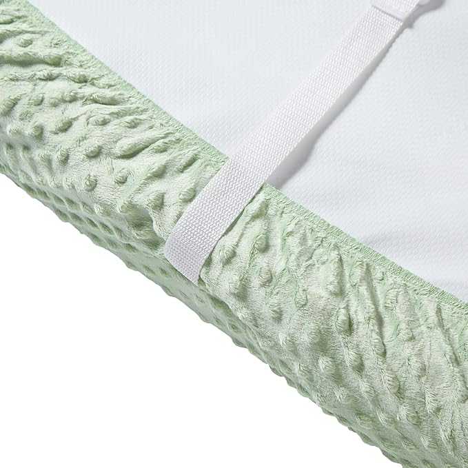 Changing Pad Cover, Soft Changing Table Sheets for Baby Boy and Girl, Diaper Changing Table Cover Fit 32"/34'' x 16" Pad (Green)