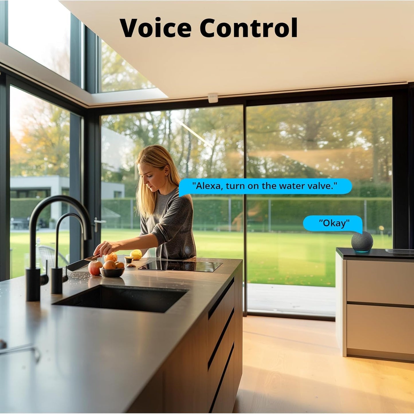 SONOFF Zigbee Sprinkler Timer, Gateway Required, Smart Controller Voice Control with Alexa and Google Home, Automate Irrigation for Garden, Lawn, Pool, Outdoor Watering, SWV-NH, Black 2 Pack