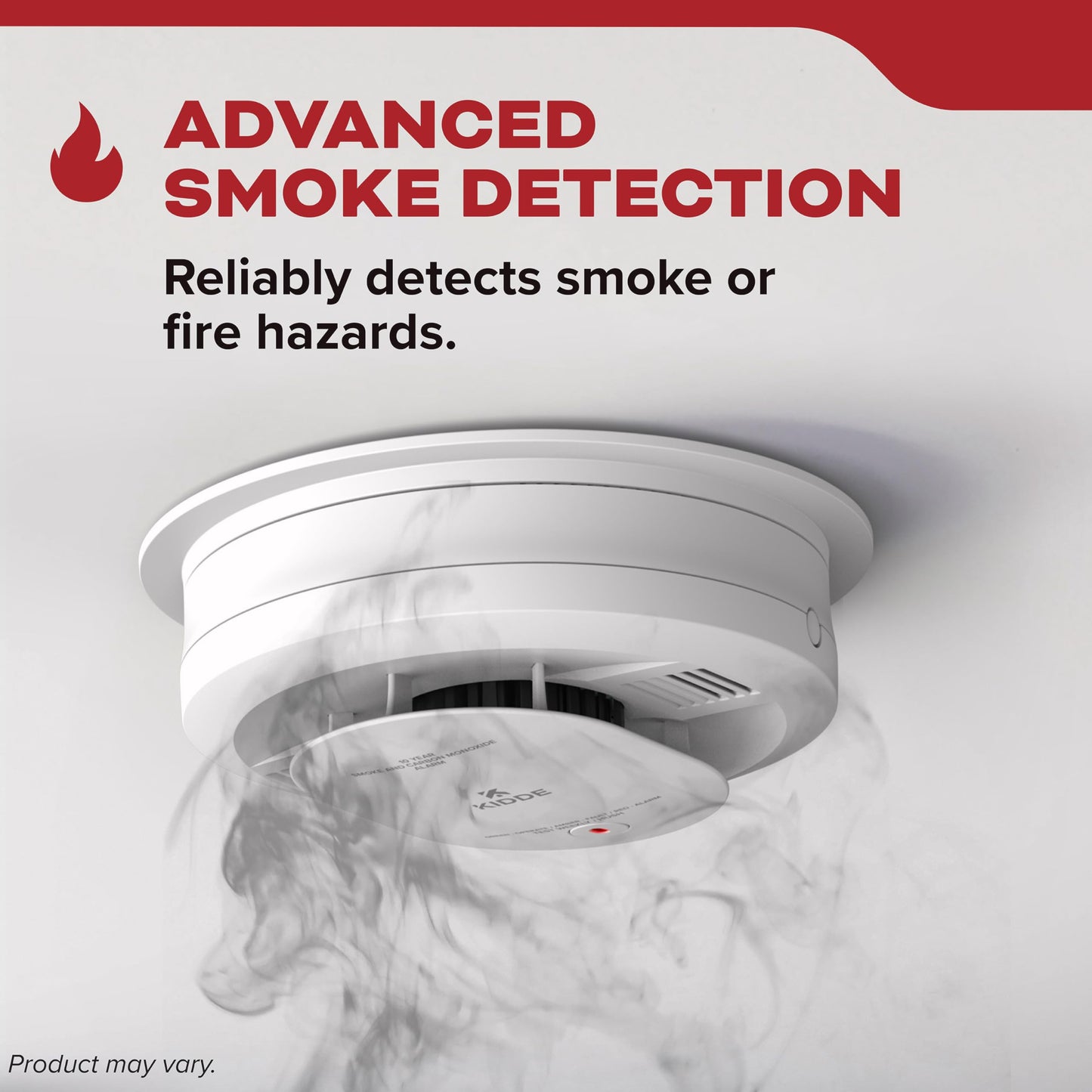 Kidde Hardwired Smoke & Carbon Monoxide Detector with 10-Year Battery Backup Bundle with Kidde Hardwired Smoke Detector with 10-Year Battery Backup