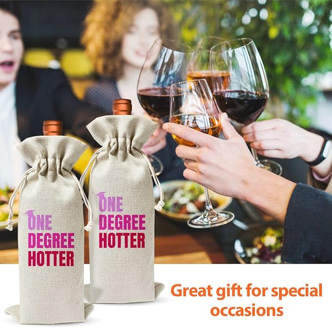 Funny Graduation Gift Wine Bag For Students Friend Masters Nurses College High Student, Inspirational Graduation Gifts For Daughter Son Wine Gift Bag, Reusable Burlap Wine Wrap Bag