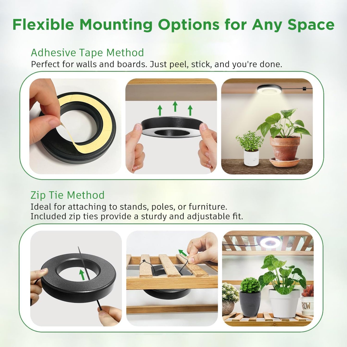 Tri-Head Grow Light For Indoor Plants  10-Level Dimmable Plant Light With 6H/12H/16H Timer  144 Leds Full Spectrum Grow Lamp For Seedlings  3 Lighting Modes  7.5Ft Long Cord For Under Cabinet  Shelves
