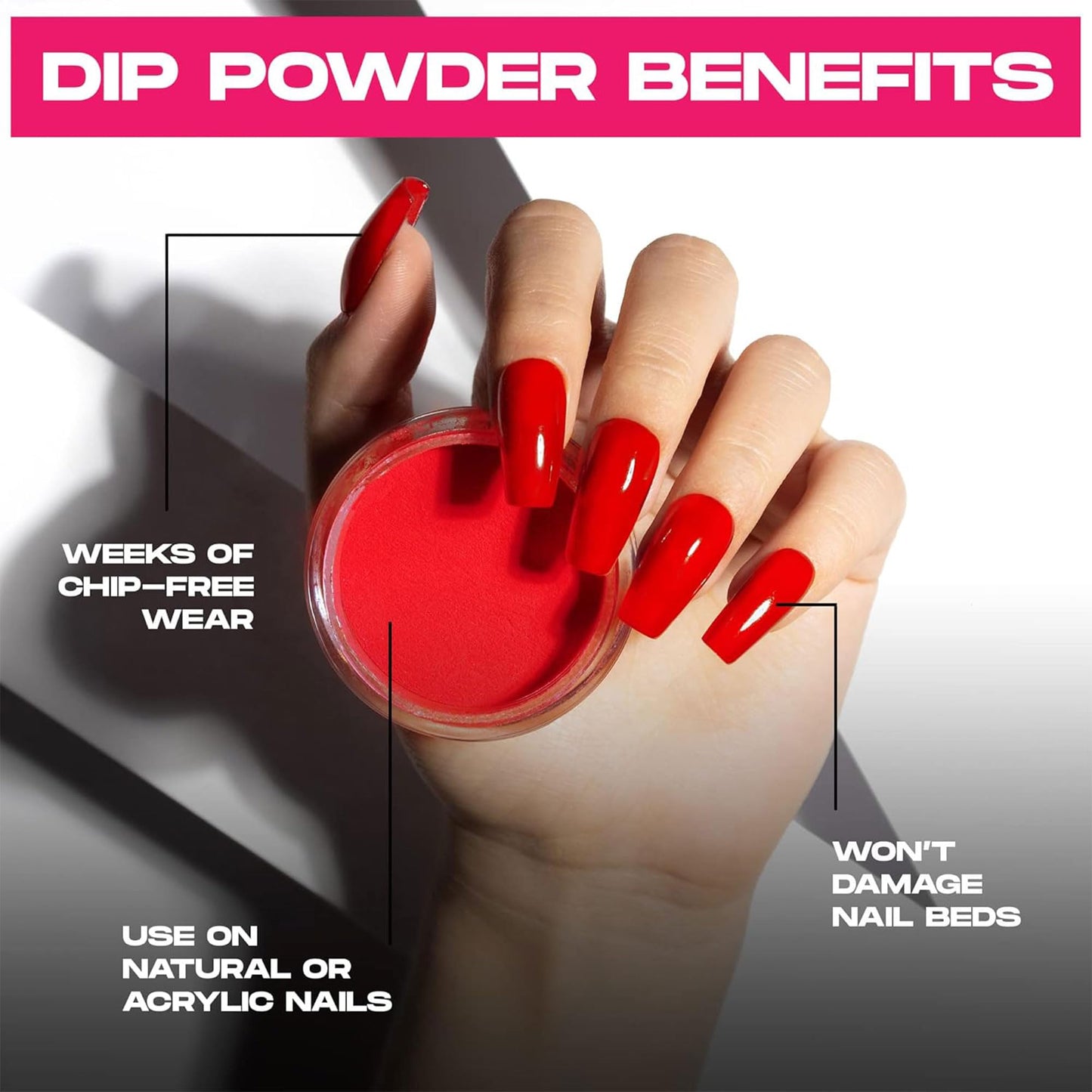 Nailboo Premium Nail Dip Powder - Chestnut Chills 14g, Long-Lasting DIY Nails, No UV Lamp Needed, Model 850033226560