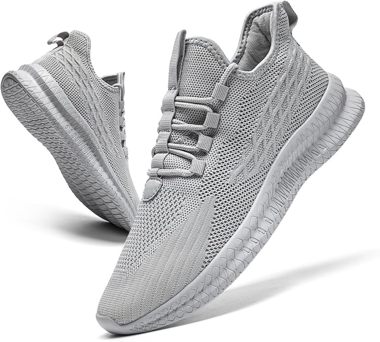 XKOWUO Women's Tennis Running Walking Shoes Slip on Casual Non Slip Athletic Workout Gym Sneakers Fashion Lightweight Brea...