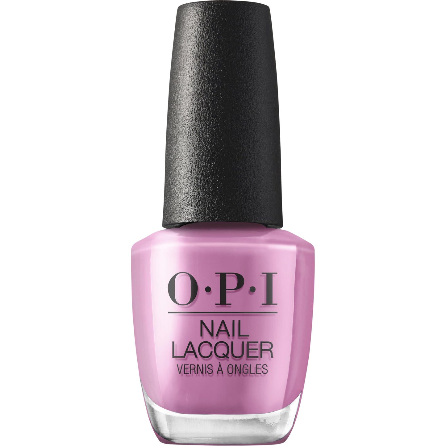 OPI Nail Lacquer Vogue en Violet | Opaque Soft Purple Crme Chip Resistant Nail Polish | Make 'Em Jelly! Collection | Summer 2025