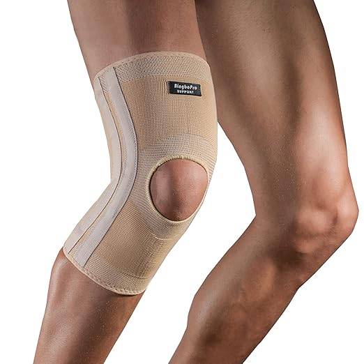 BingboPro Professional Knee Brace With Stabilizer For Men Women,Compression Knee Sleeve Support Brace for Pain Relief, Fas...