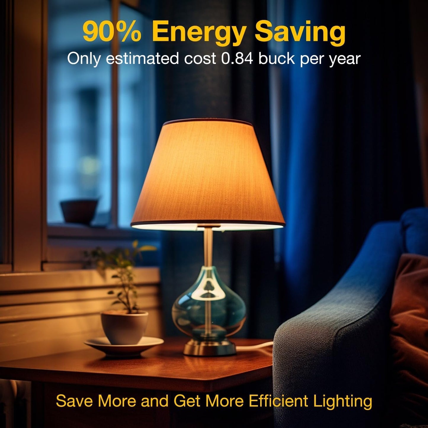 dalattin 12 Pack A19 Vintage LED Edison Bulbs, Dimmable, 60W Equivalent, High Brightness 2700K Soft White, 8W E26 Standard Base, 800 Lumens, CRI80+, Clear Glass Filament Bulb for Home