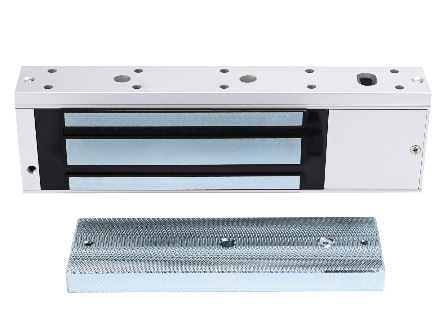 Smart Door Access Control System 1200lbs Magnetic Lock Kit with Tuya App & Remote Control Stainless Steel Exit Button