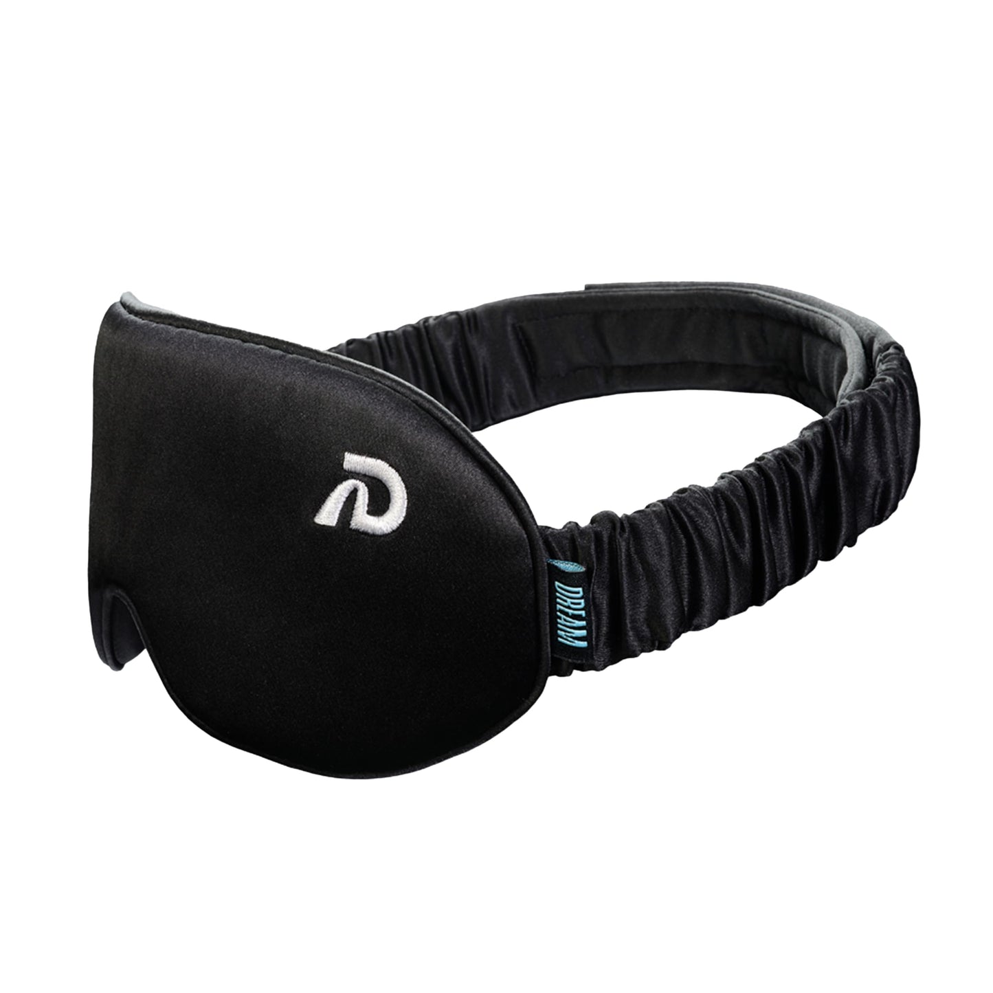 Dream Recovery The Luxe Mask - 3D Performance Silk Sleep Mask for Side Sleepers - 100% Light Blocking, Adjustable Eye Cover for Sleeping