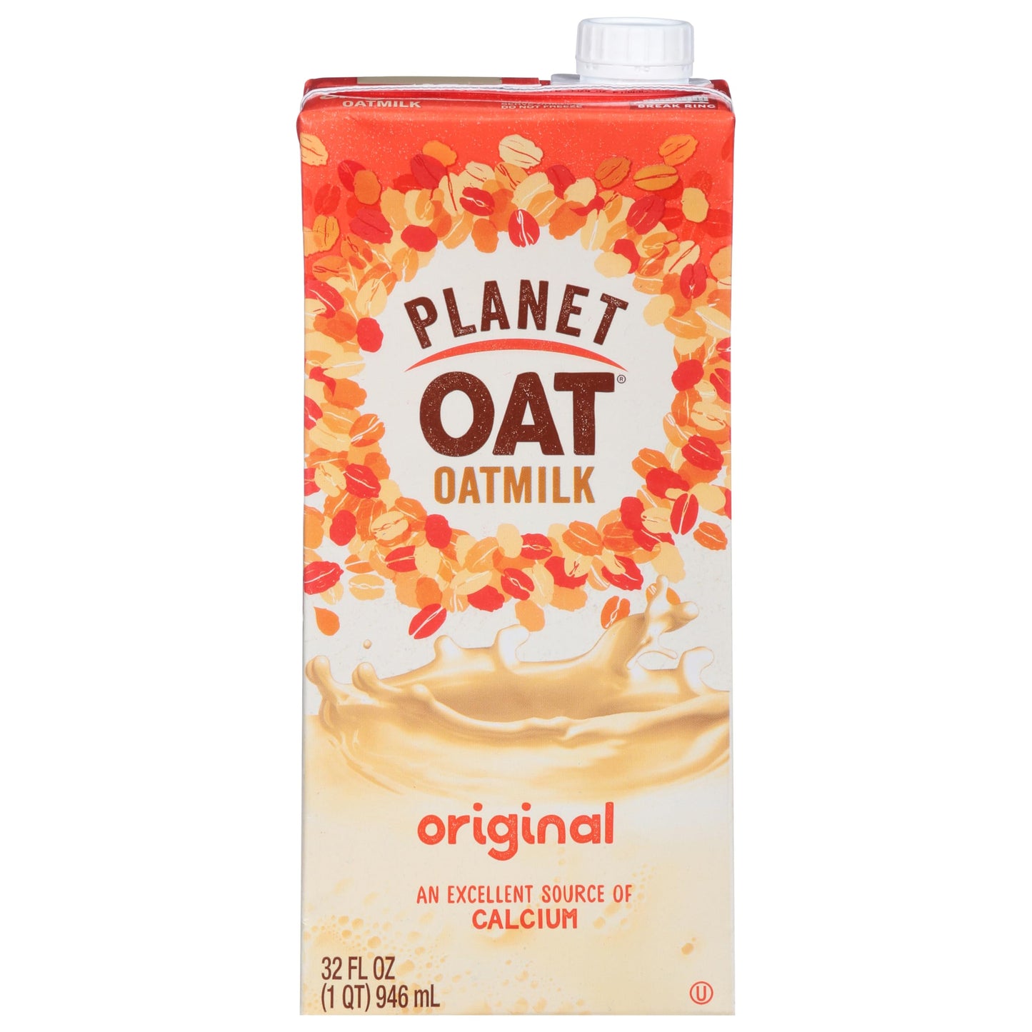 Planet Oat Oat Milk Original, 32 FL Oz, 0.02 Ounce Pack of 1501, Dairy-Free, Non-GMO, Perfect for Coffee and Cooking