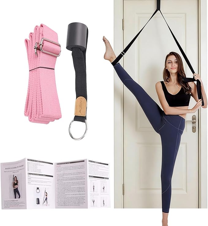 UBING Leg Stretcher, Door Flexibility Trainer, Over The Door Strech Strap for Flexibility, Splits Trainer for Dance Ballet...